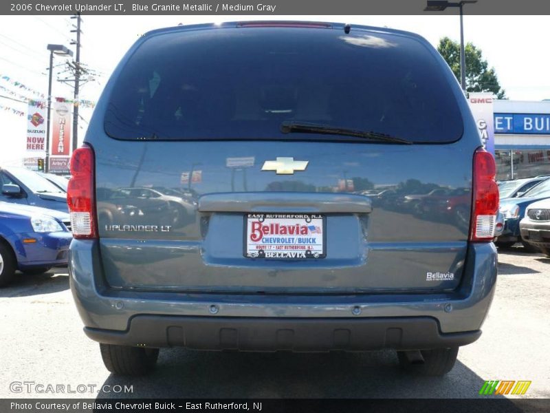 Blue Granite Metallic / Medium Gray 2006 Chevrolet Uplander LT
