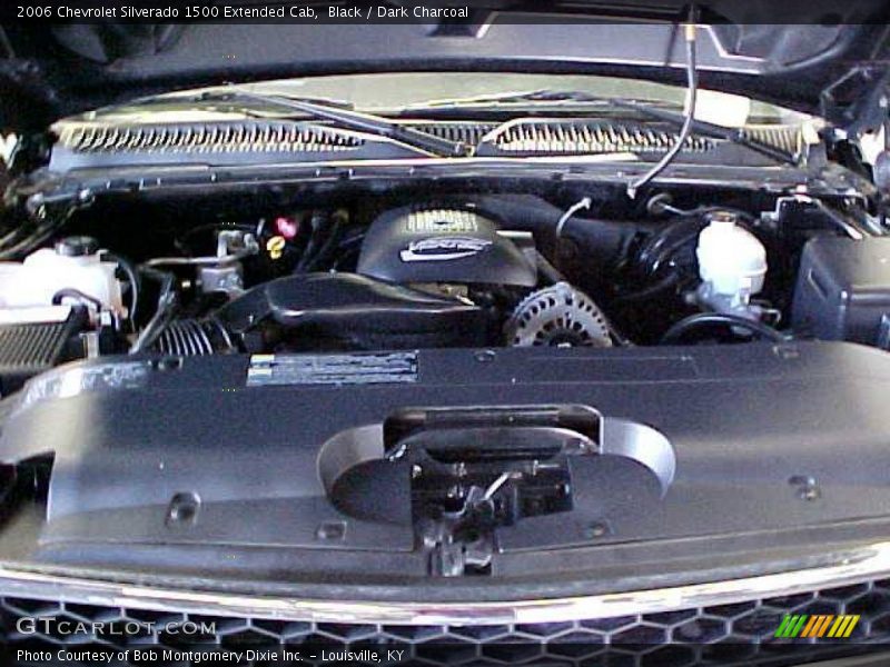 Black / Dark Charcoal 2006 Chevrolet Silverado 1500 Extended Cab