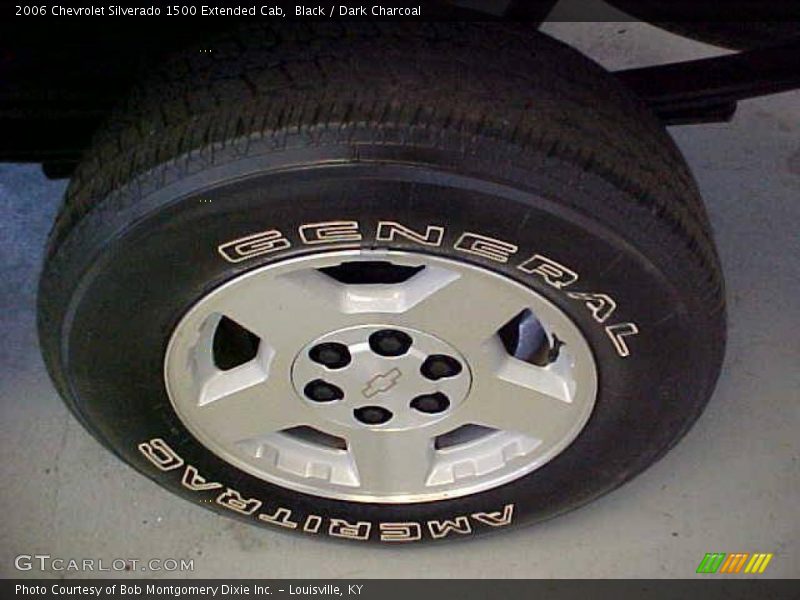 Black / Dark Charcoal 2006 Chevrolet Silverado 1500 Extended Cab