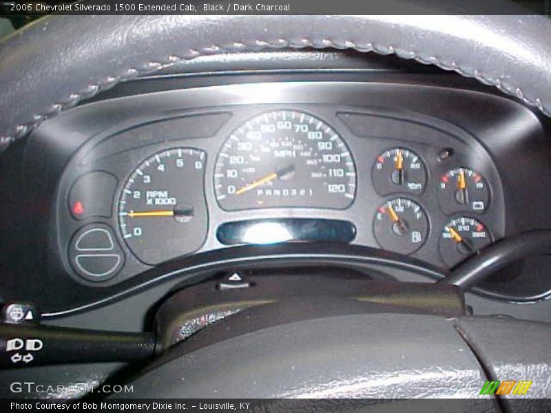 Black / Dark Charcoal 2006 Chevrolet Silverado 1500 Extended Cab