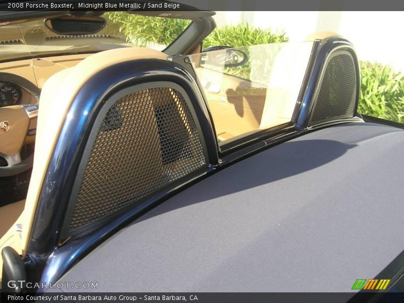 Midnight Blue Metallic / Sand Beige 2008 Porsche Boxster
