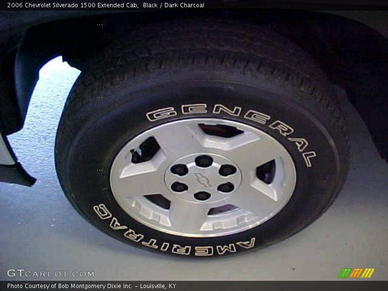 Black / Dark Charcoal 2006 Chevrolet Silverado 1500 Extended Cab