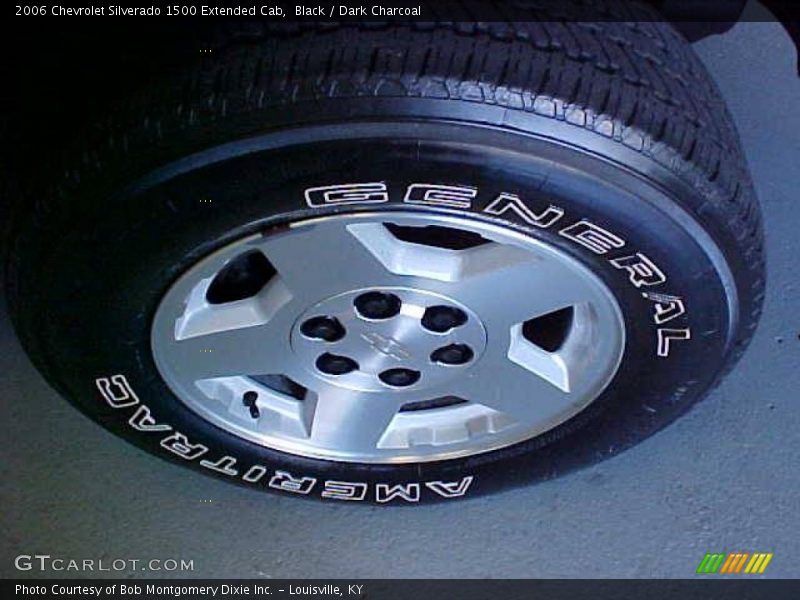 Black / Dark Charcoal 2006 Chevrolet Silverado 1500 Extended Cab