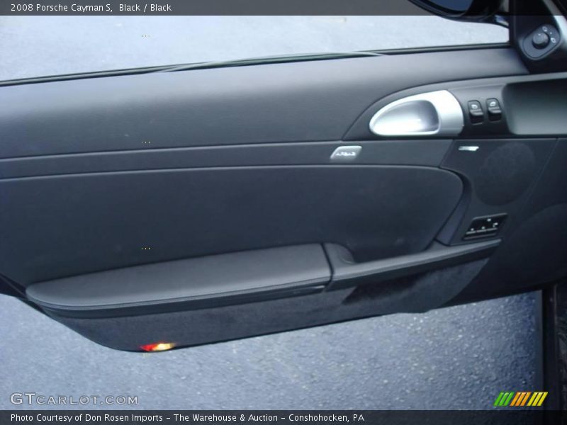 Black / Black 2008 Porsche Cayman S