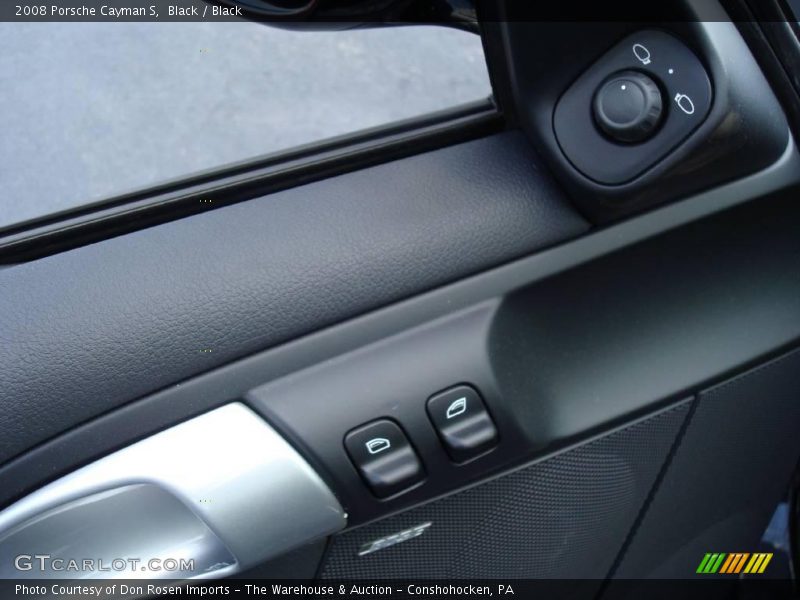 Black / Black 2008 Porsche Cayman S
