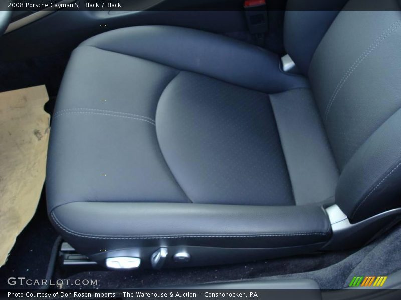 Black / Black 2008 Porsche Cayman S