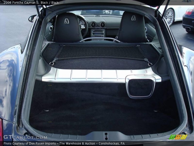 Black / Black 2008 Porsche Cayman S