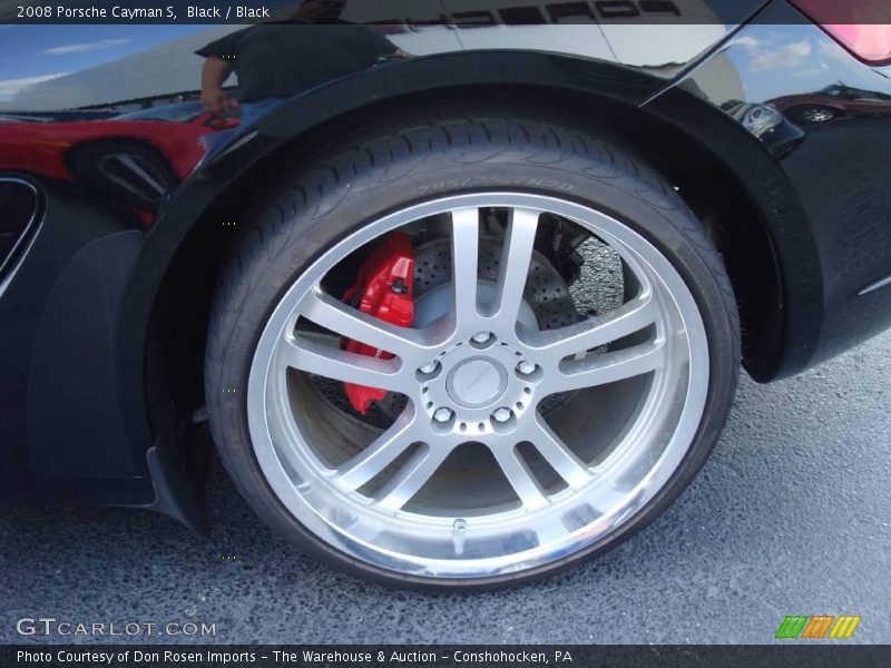 Black / Black 2008 Porsche Cayman S