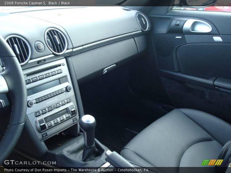 Black / Black 2008 Porsche Cayman S
