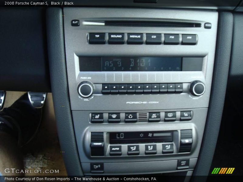 Black / Black 2008 Porsche Cayman S