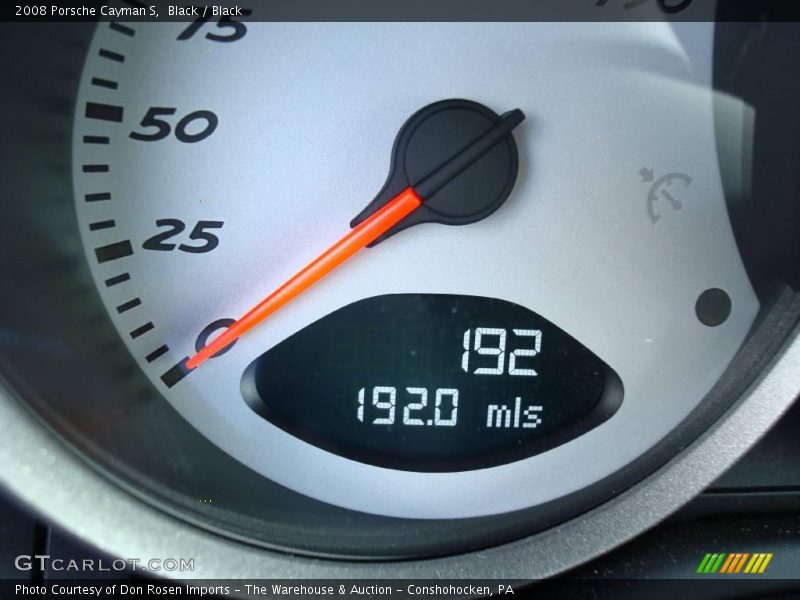Black / Black 2008 Porsche Cayman S
