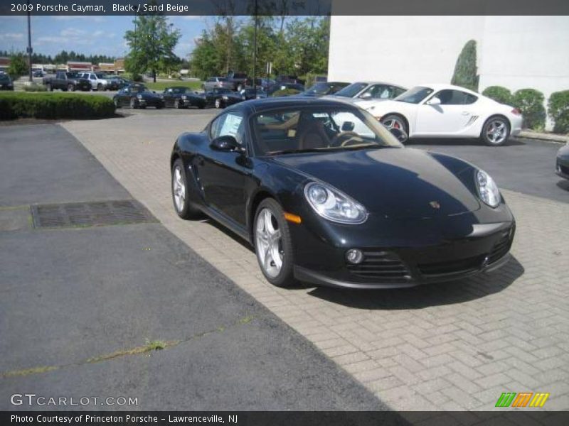 Black / Sand Beige 2009 Porsche Cayman