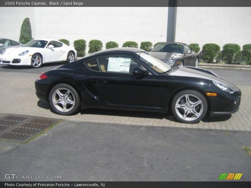 Black / Sand Beige 2009 Porsche Cayman