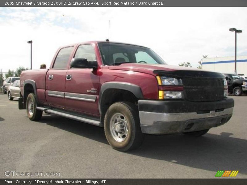 Sport Red Metallic / Dark Charcoal 2005 Chevrolet Silverado 2500HD LS Crew Cab 4x4