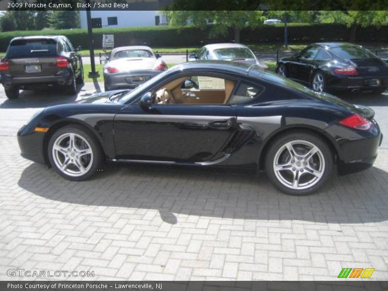 Black / Sand Beige 2009 Porsche Cayman