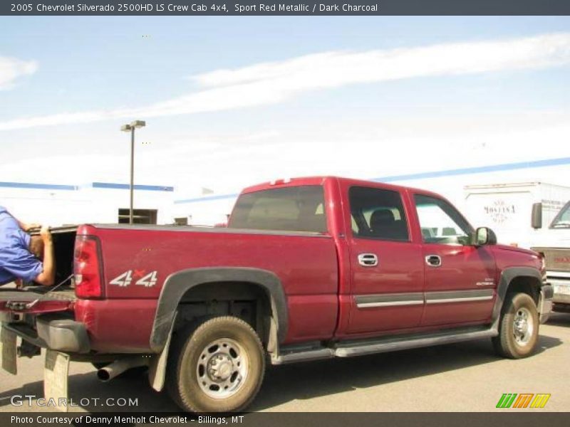 Sport Red Metallic / Dark Charcoal 2005 Chevrolet Silverado 2500HD LS Crew Cab 4x4