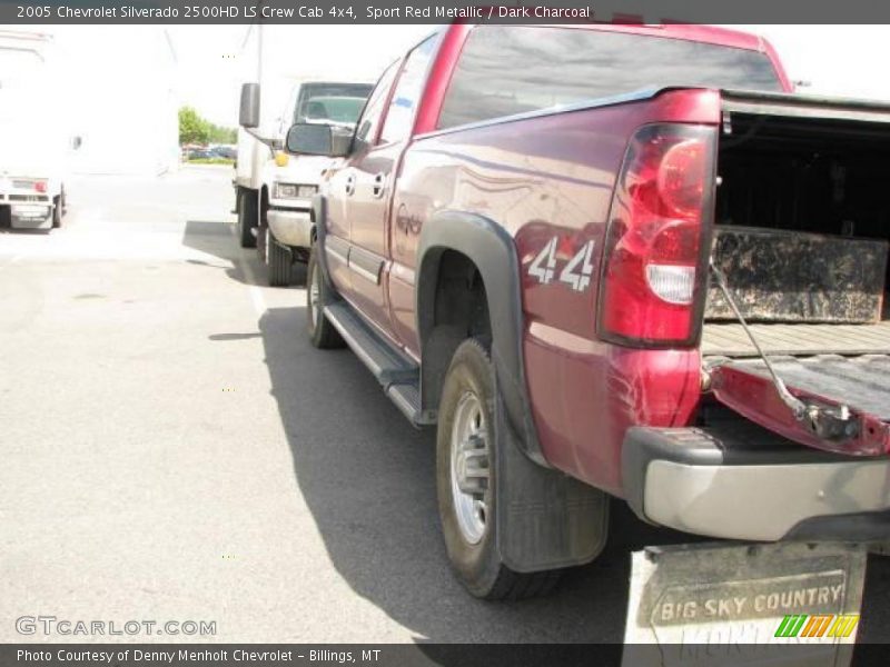 Sport Red Metallic / Dark Charcoal 2005 Chevrolet Silverado 2500HD LS Crew Cab 4x4