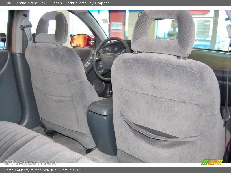 Redfire Metallic / Graphite 2000 Pontiac Grand Prix SE Sedan