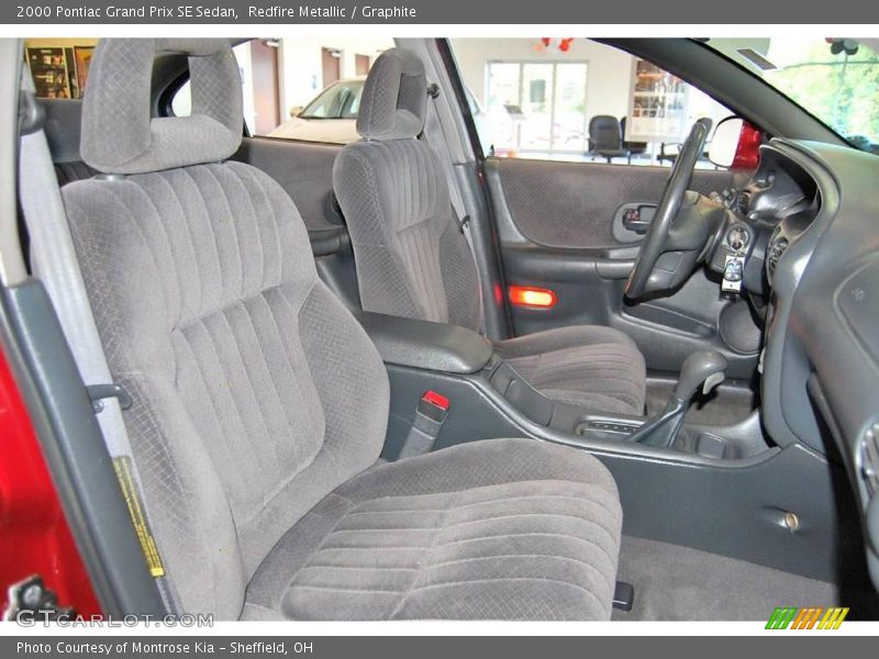 Redfire Metallic / Graphite 2000 Pontiac Grand Prix SE Sedan