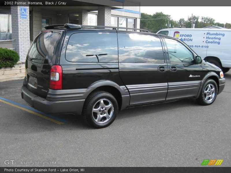 Black / Gray 2002 Pontiac Montana