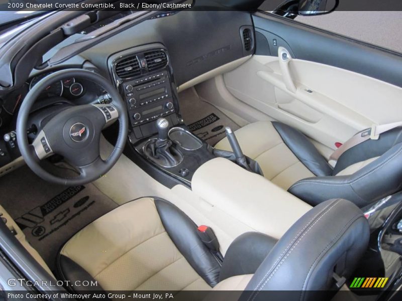 Black / Ebony/Cashmere 2009 Chevrolet Corvette Convertible