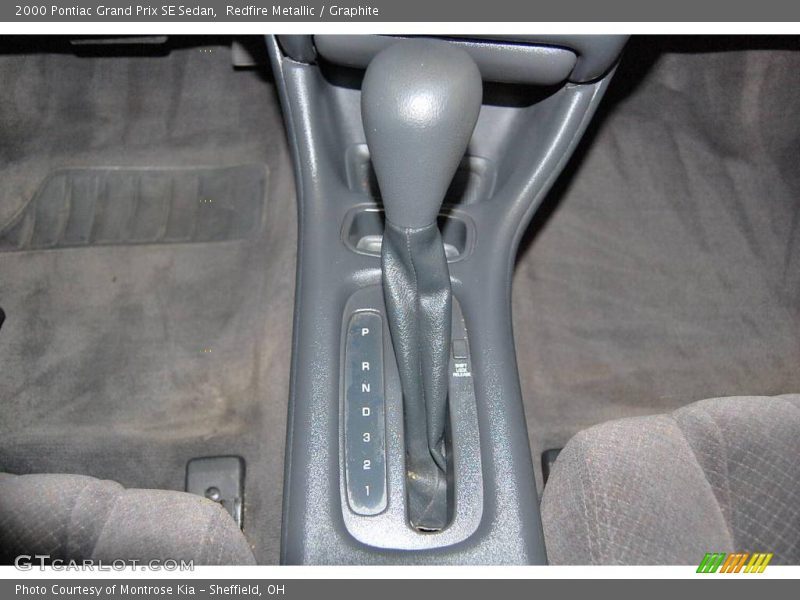 Redfire Metallic / Graphite 2000 Pontiac Grand Prix SE Sedan