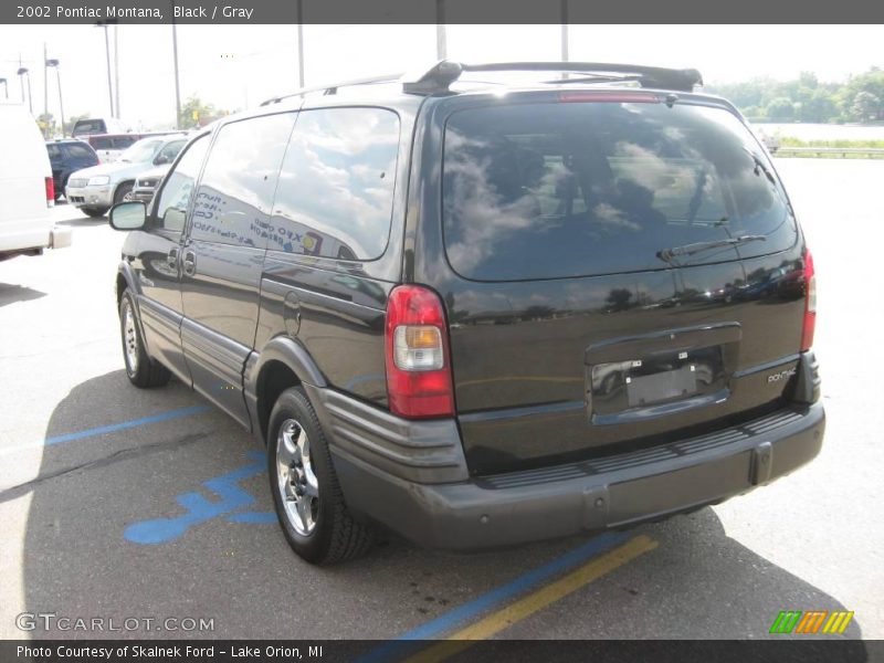 Black / Gray 2002 Pontiac Montana