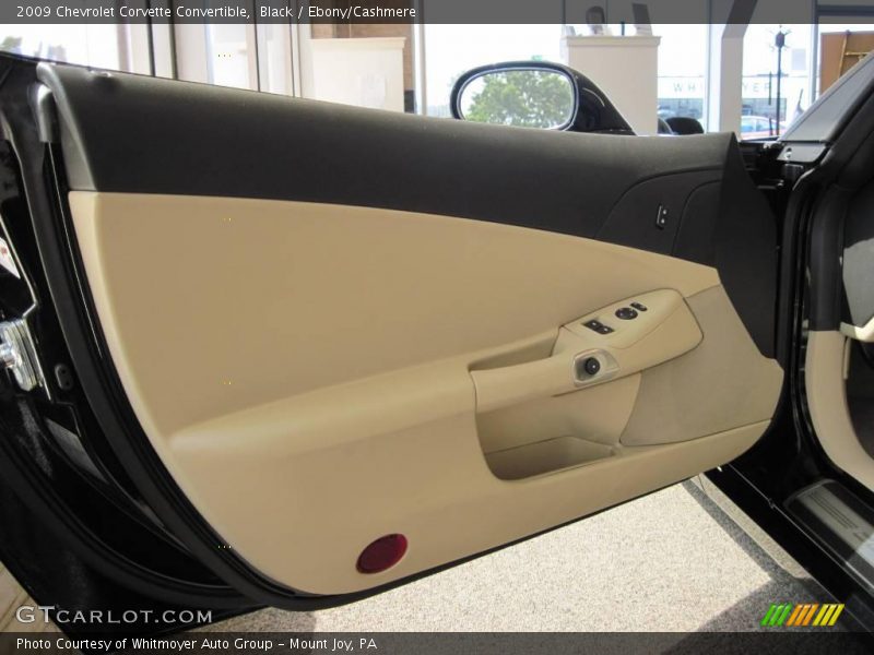 Black / Ebony/Cashmere 2009 Chevrolet Corvette Convertible