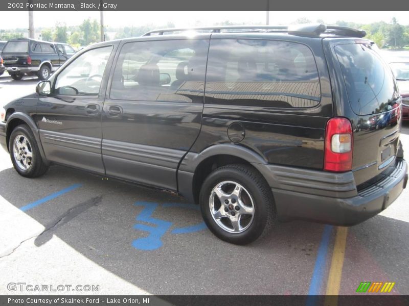 Black / Gray 2002 Pontiac Montana