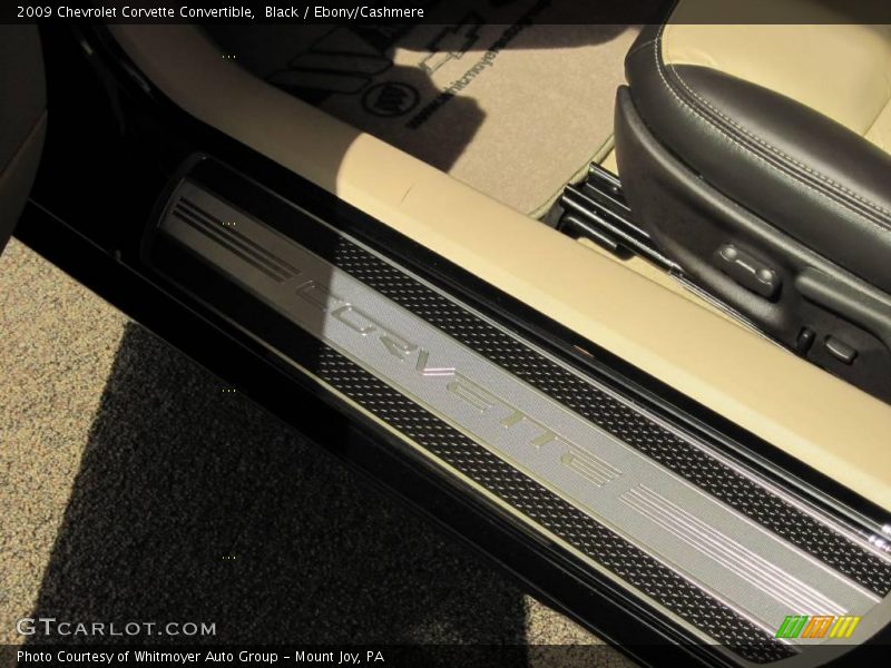 Black / Ebony/Cashmere 2009 Chevrolet Corvette Convertible
