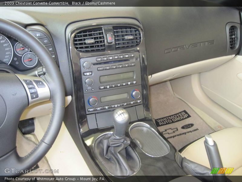 Black / Ebony/Cashmere 2009 Chevrolet Corvette Convertible