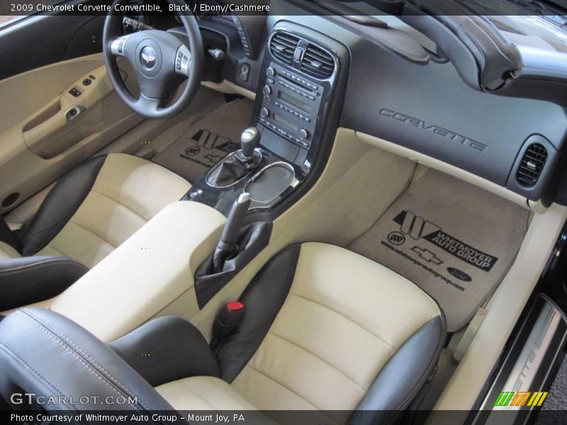 Black / Ebony/Cashmere 2009 Chevrolet Corvette Convertible