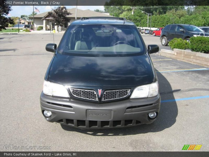 Black / Gray 2002 Pontiac Montana