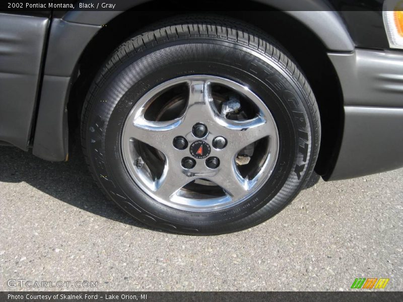 Black / Gray 2002 Pontiac Montana