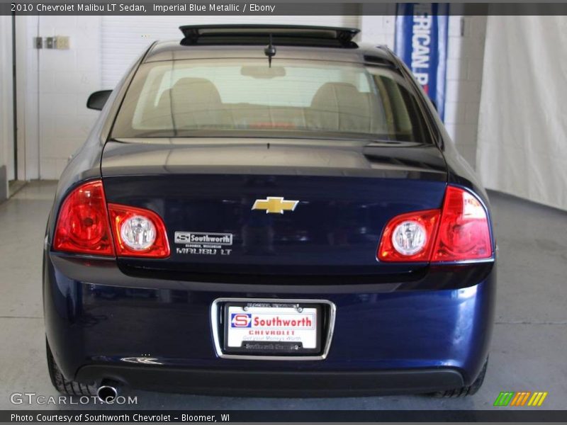 Imperial Blue Metallic / Ebony 2010 Chevrolet Malibu LT Sedan