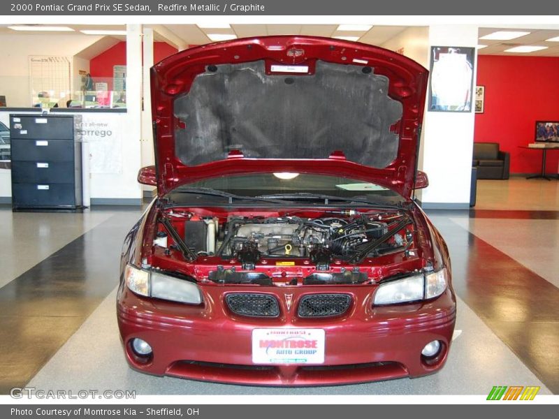 Redfire Metallic / Graphite 2000 Pontiac Grand Prix SE Sedan