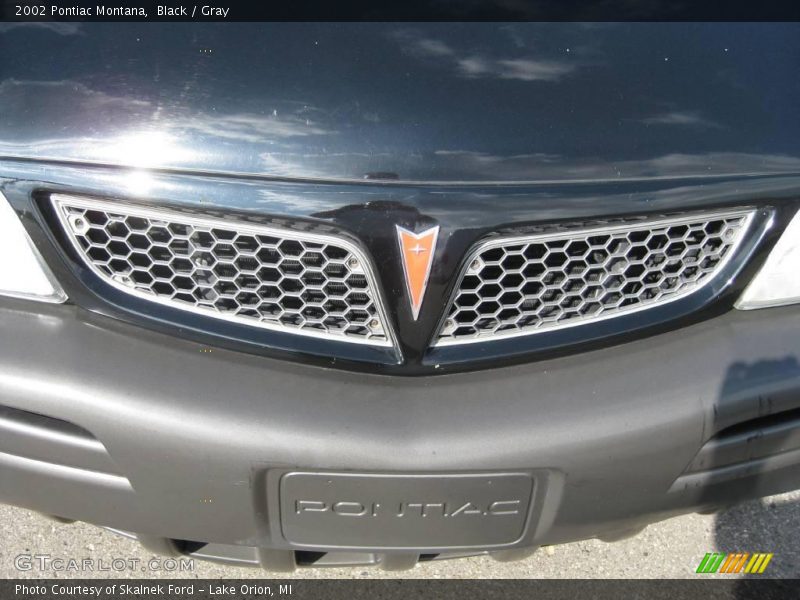 Black / Gray 2002 Pontiac Montana