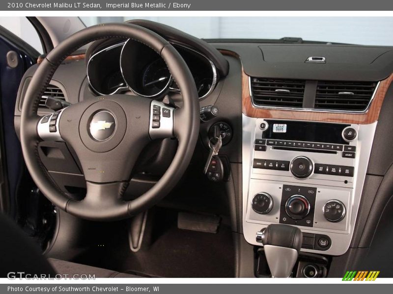 Imperial Blue Metallic / Ebony 2010 Chevrolet Malibu LT Sedan