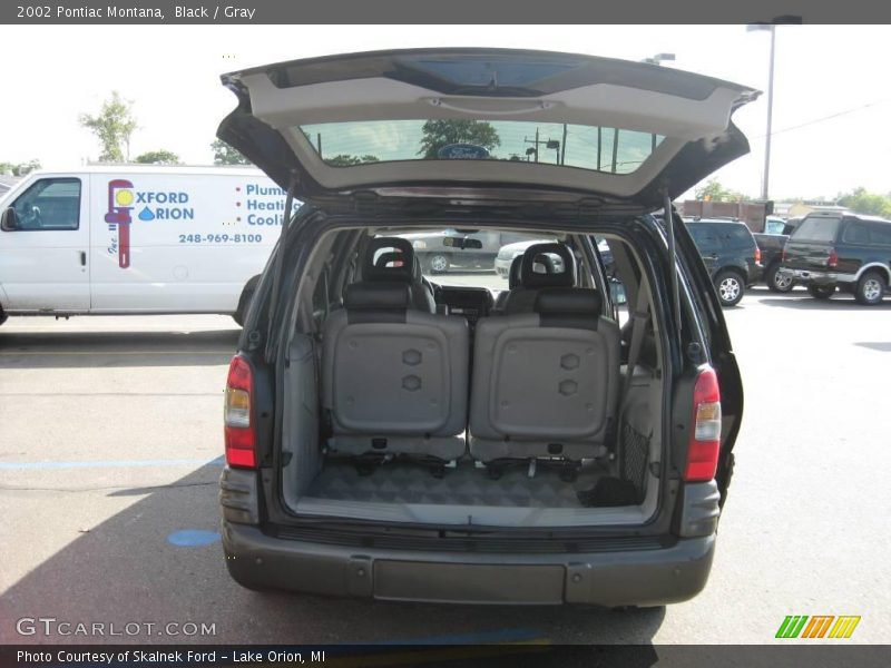 Black / Gray 2002 Pontiac Montana