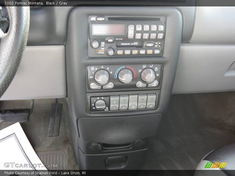 Black / Gray 2002 Pontiac Montana