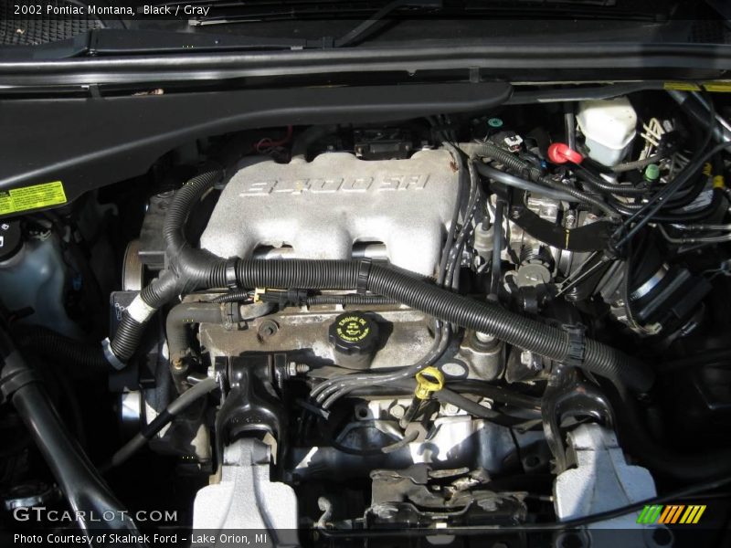 Black / Gray 2002 Pontiac Montana