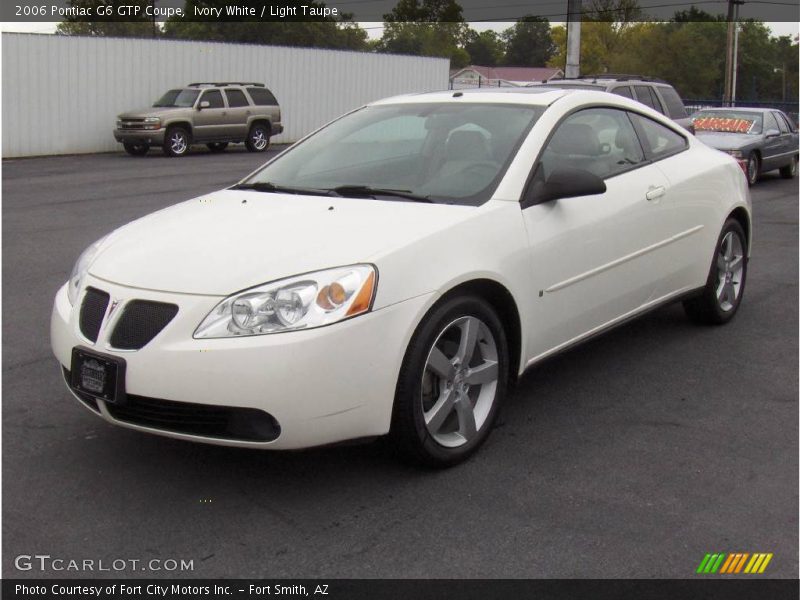 Ivory White / Light Taupe 2006 Pontiac G6 GTP Coupe