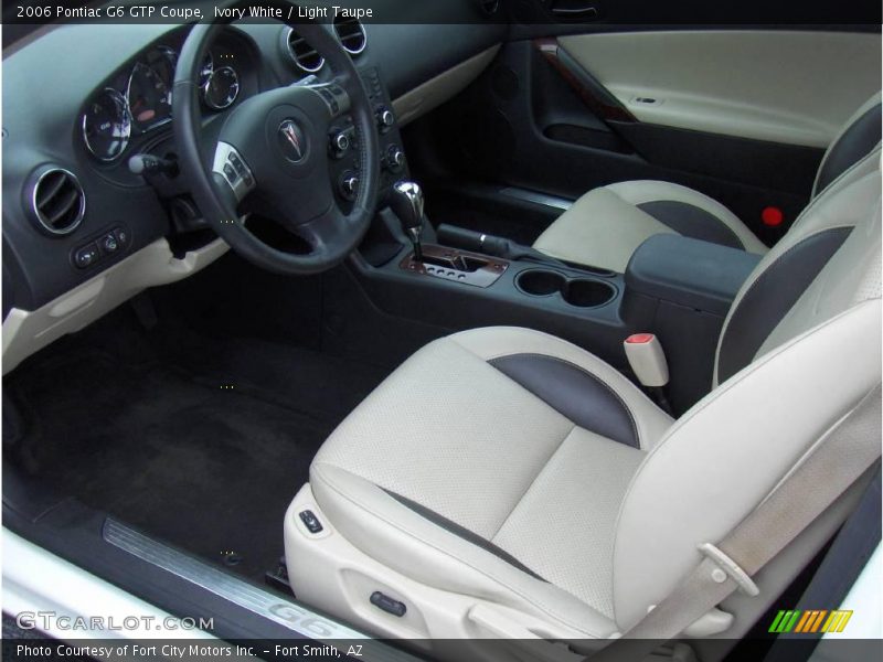 Ivory White / Light Taupe 2006 Pontiac G6 GTP Coupe