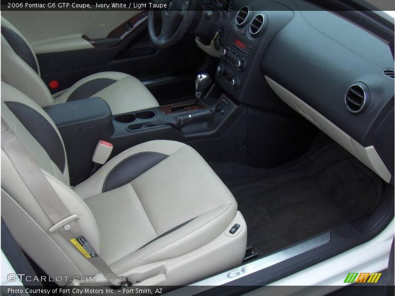 Ivory White / Light Taupe 2006 Pontiac G6 GTP Coupe