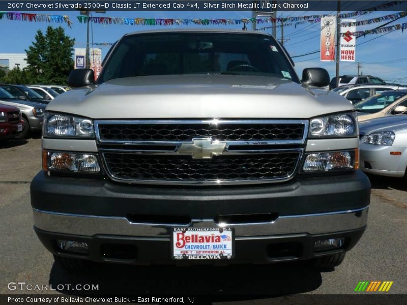 Silver Birch Metallic / Dark Charcoal 2007 Chevrolet Silverado 2500HD Classic LT Extended Cab 4x4