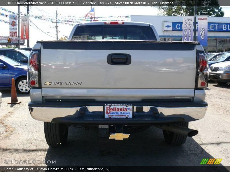 Silver Birch Metallic / Dark Charcoal 2007 Chevrolet Silverado 2500HD Classic LT Extended Cab 4x4