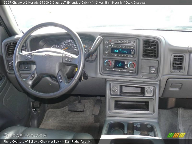 Silver Birch Metallic / Dark Charcoal 2007 Chevrolet Silverado 2500HD Classic LT Extended Cab 4x4