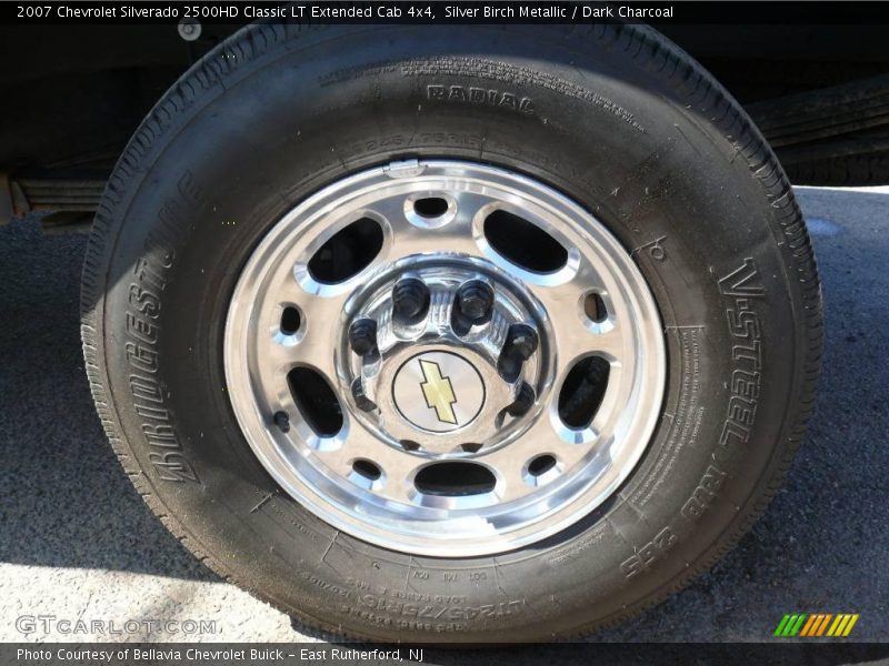 Silver Birch Metallic / Dark Charcoal 2007 Chevrolet Silverado 2500HD Classic LT Extended Cab 4x4