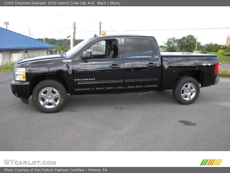 Black / Ebony 2009 Chevrolet Silverado 1500 Hybrid Crew Cab 4x4