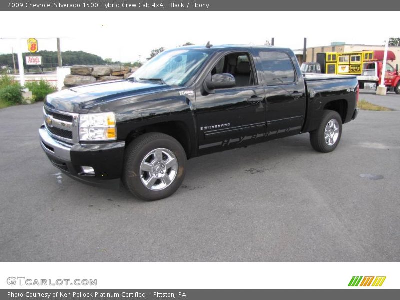 Black / Ebony 2009 Chevrolet Silverado 1500 Hybrid Crew Cab 4x4